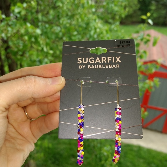sugarfix by baublebar Jewelry - Host Pick! Multi-Colored Beaded Earrings